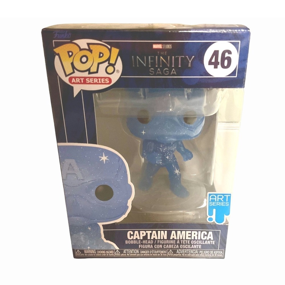 Funko Pop Art Series Captain America 46 Infinity‎ Saga New